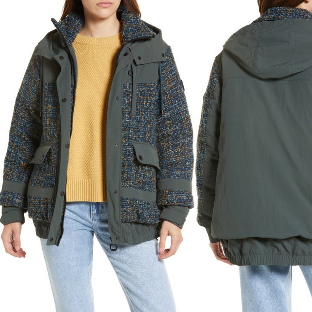 Noize Safara Mixed Media Jacket